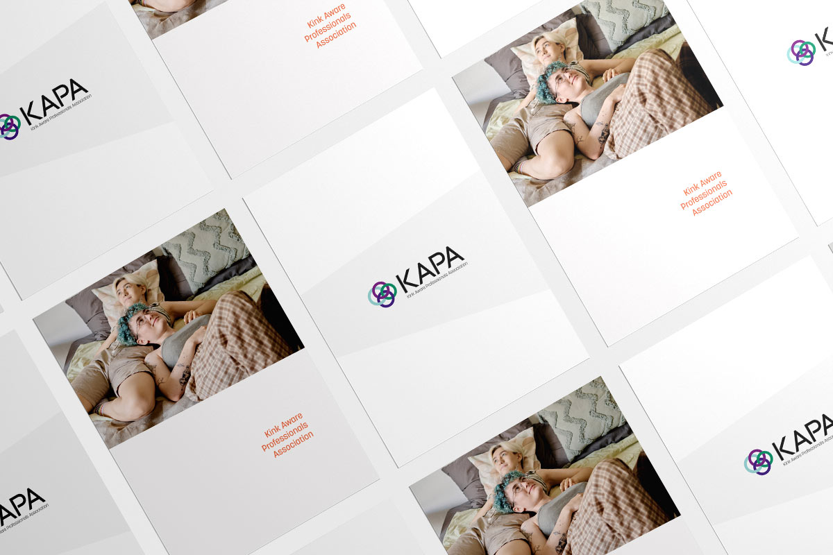 KAPA Kink Aware Professionals Association - Logobearbeitung